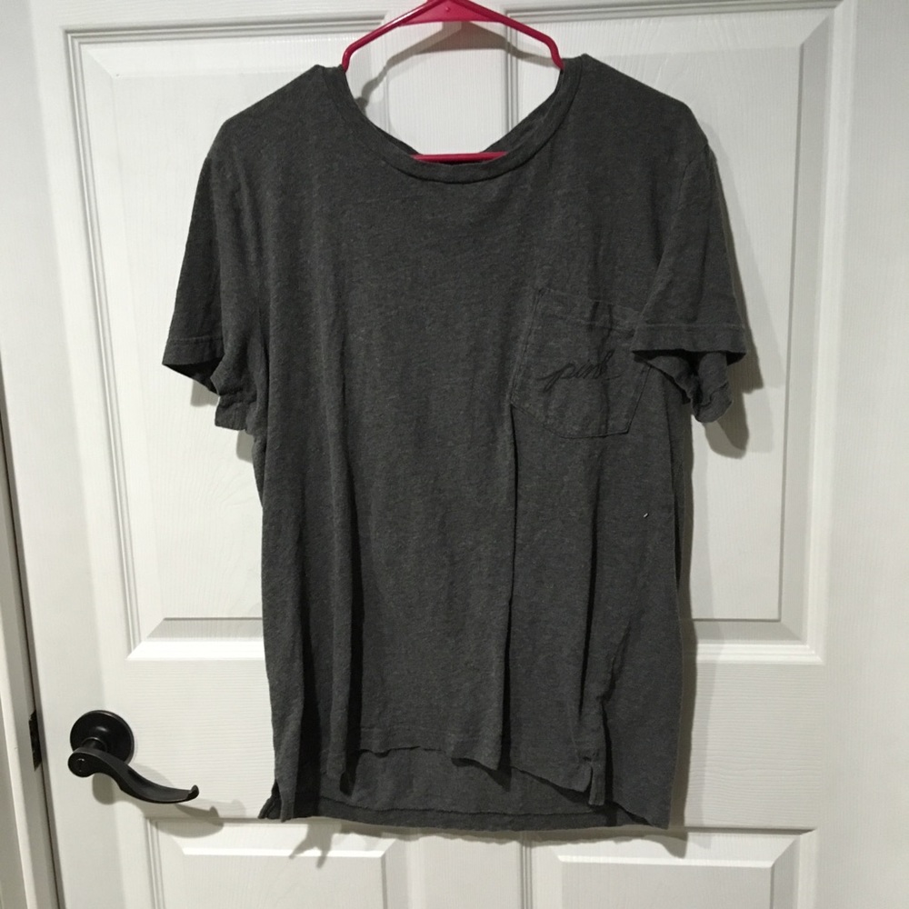 Pink Short Sleeved T-Shirt with Sequin Back.